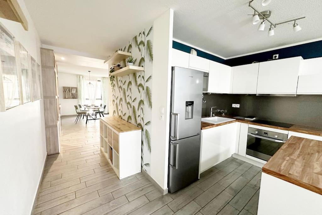 Bel Appart Design 2Ch, Mairie, Pkg, Wifi, Terrasse, Port Marianne Montpellier Esterno foto