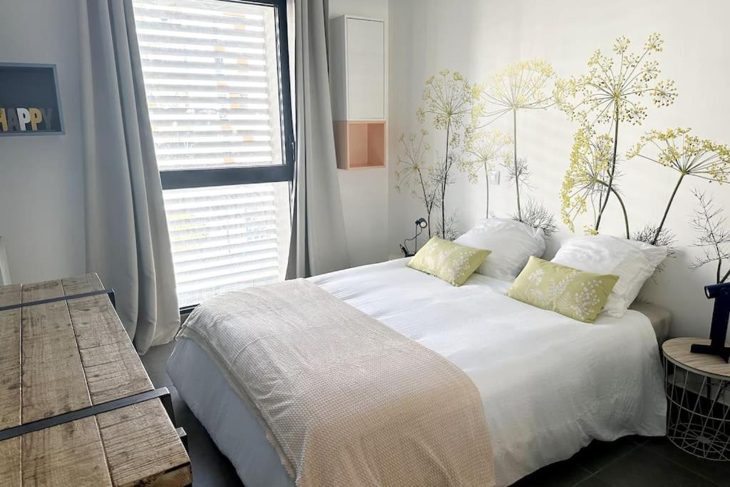 Bel Appart Design 2Ch, Mairie, Pkg, Wifi, Terrasse, Port Marianne Montpellier Esterno foto