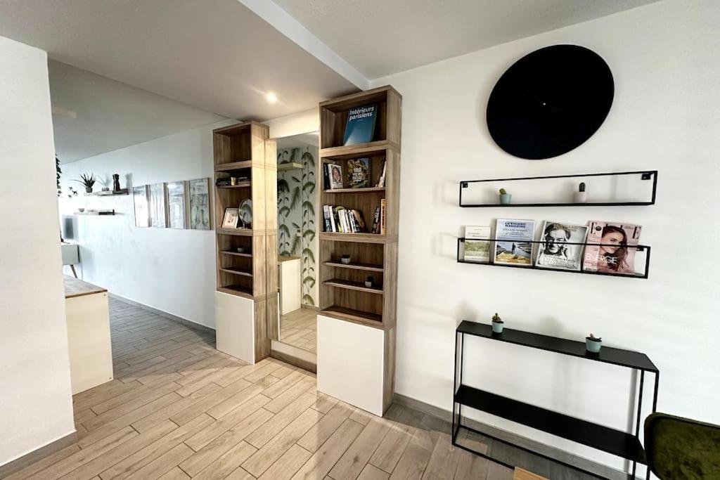Bel Appart Design 2Ch, Mairie, Pkg, Wifi, Terrasse, Port Marianne Montpellier Esterno foto