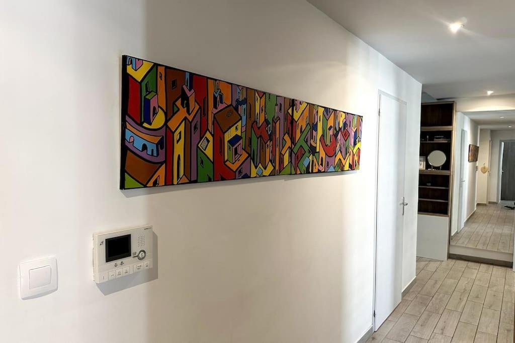 Bel Appart Design 2Ch, Mairie, Pkg, Wifi, Terrasse, Port Marianne Montpellier Esterno foto
