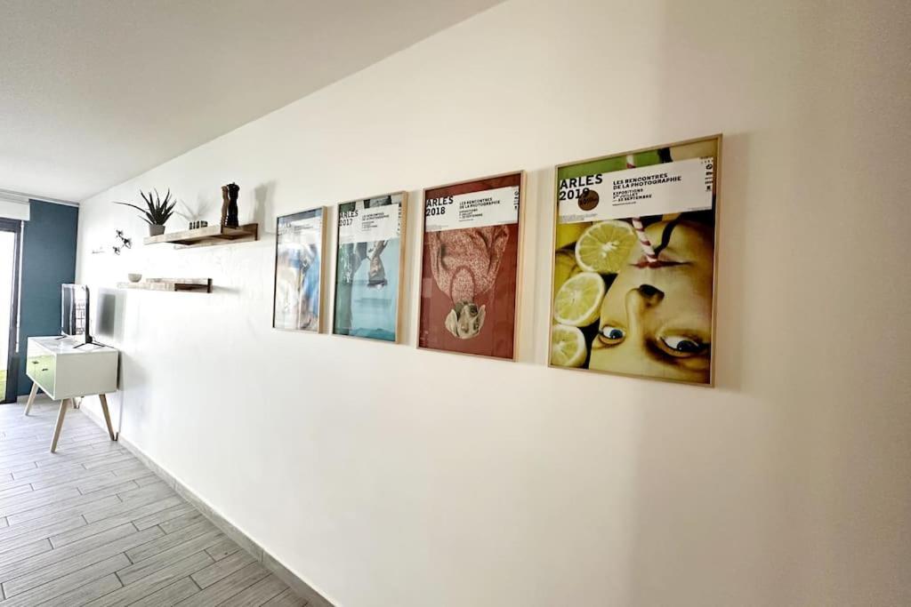 Bel Appart Design 2Ch, Mairie, Pkg, Wifi, Terrasse, Port Marianne Montpellier Esterno foto